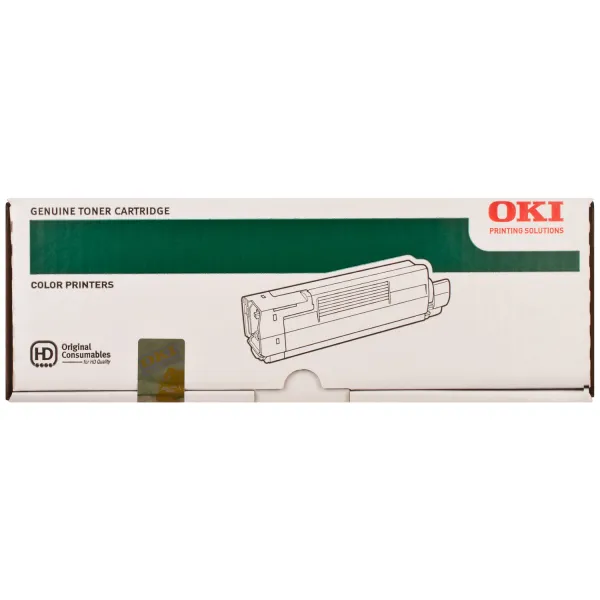 Тонер-картридж C56/57 2K NEU жовтий Oki (43381921) - Фото 6