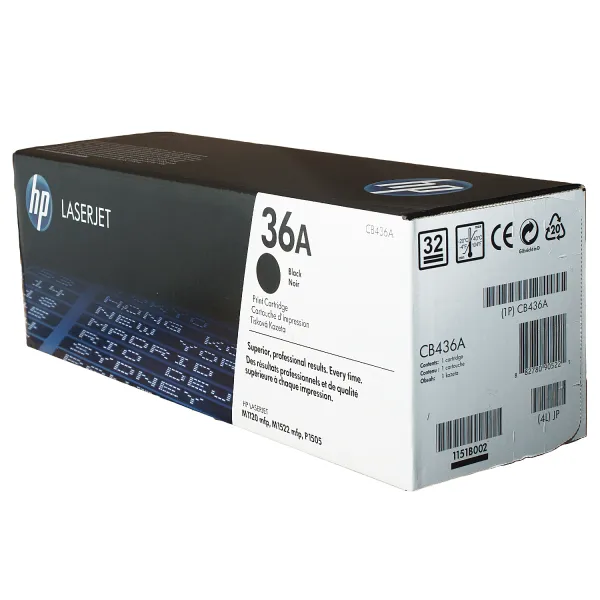 Картридж 36A черный HP (CB436A)