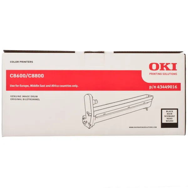 Драм-картридж C8600 черный Oki (43449016) - Фото 4