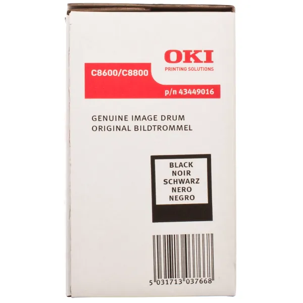 Драм-картридж C8600 черный Oki (43449016) - Фото 3