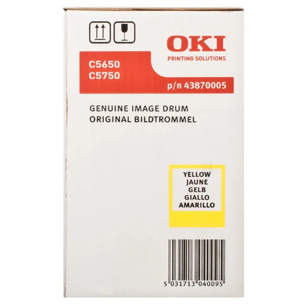 Драм-картридж C5650_5750 желтый Oki (43870005) - Фото 5