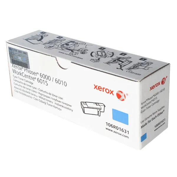 Тонер-картридж PH6000/6010N голубой Xerox (106R01631)