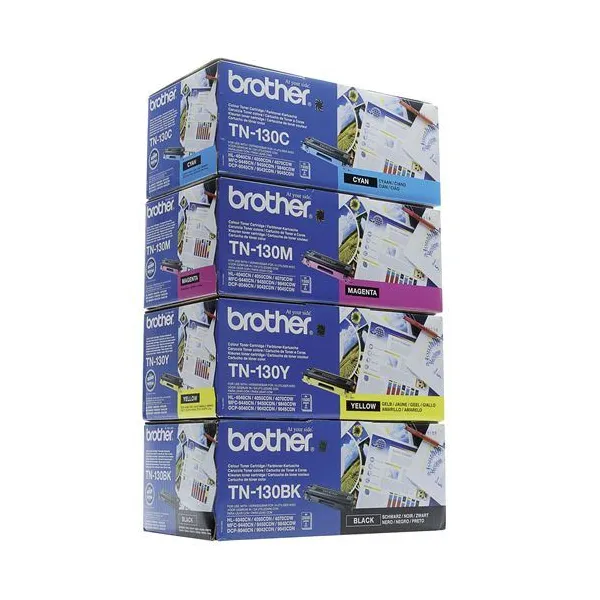 Тонер-картридж TN130Y желтый Brother (TN130Y) - Фото 2