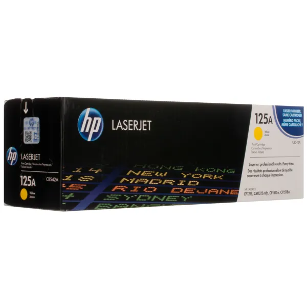 Картридж 125A желтый HP (CB542A)
