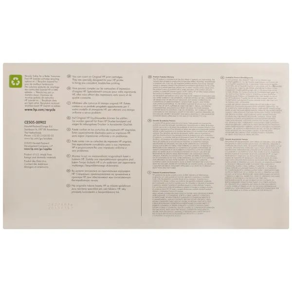 Картридж 05A чорний HP (CE505A) - Фото 6