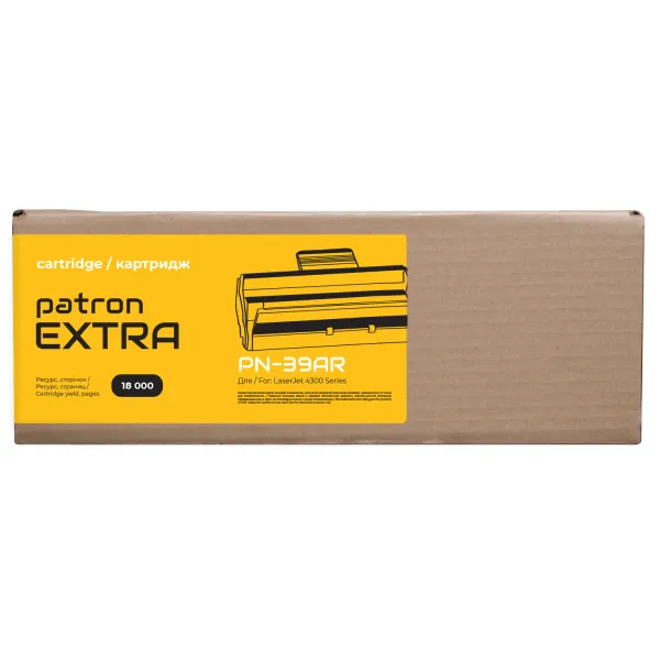 Картридж сумісний HP 39A (Q1339A) Extra Patron (PN-39AR) - Фото 3