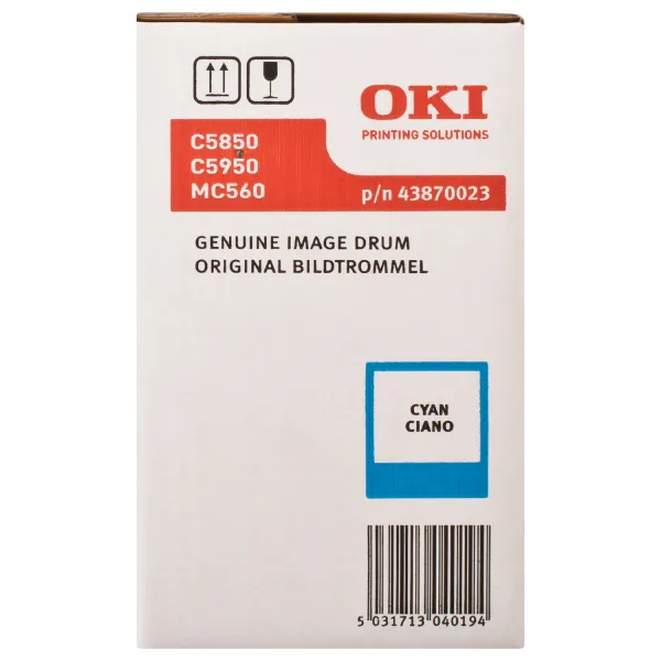 Драм-картридж C5850_5950 голубой Oki (43870023) - Фото 5