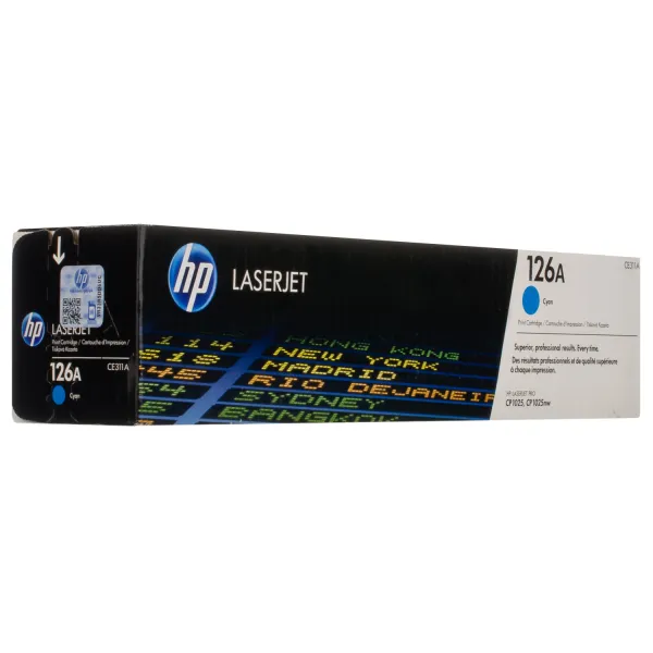 Картридж 126A голубой HP (CE311A) - Фото 2