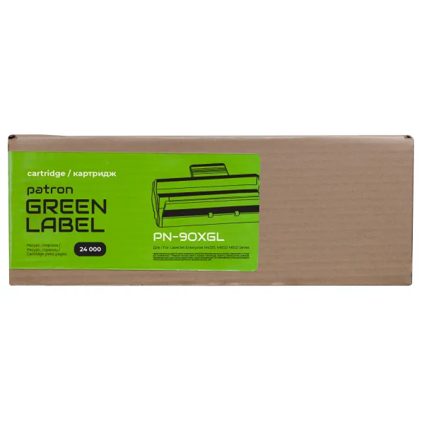 Картридж сумісний HP 90X (CE390X) Green Label Patron (PN-90XGL) - Фото 2