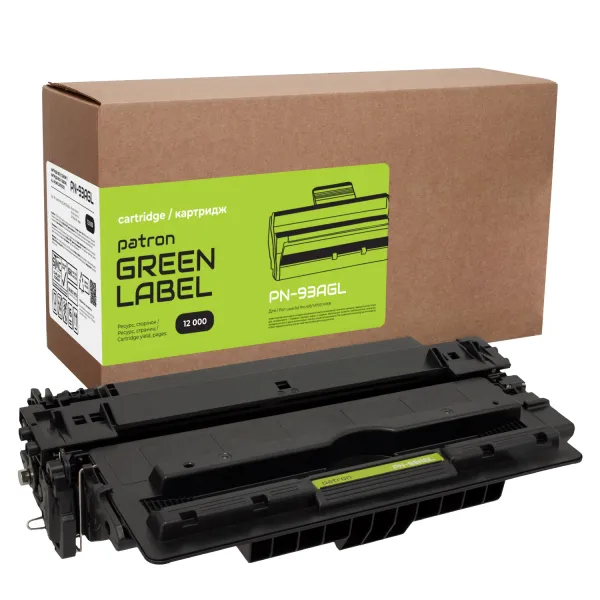 Картридж совместимый HP 93A (CZ192A) Green Label Patron (PN-93AGL)