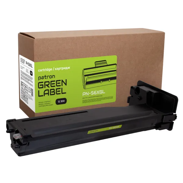 Тонер-картридж совместимый HP 56X (CF256X) Green Label Patron (PN-56XGL)