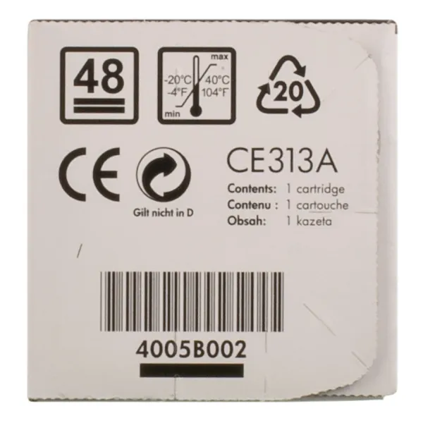 Картридж 126A пурпурный HP (CE313A) - Фото 5