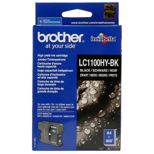 Картридж LC1100HYBK черный Brother