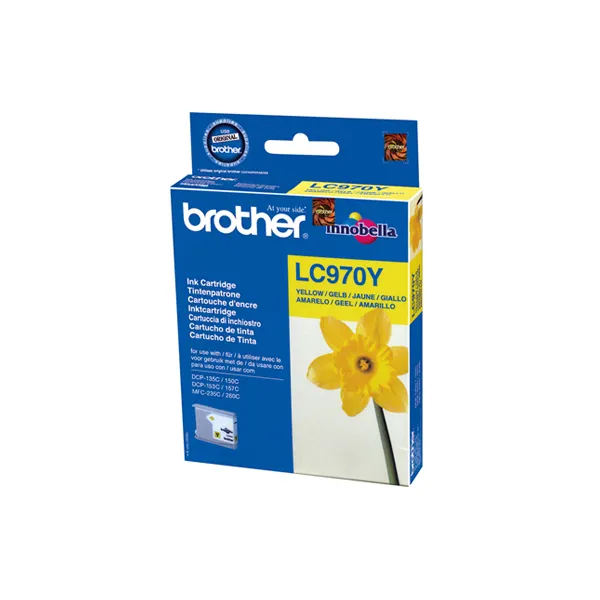 Картридж LC970Y желтый Brother