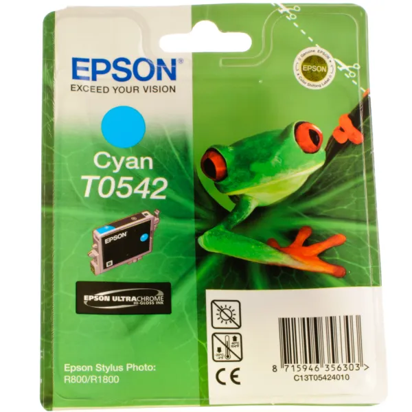 Картридж C13T05424010 блакитний Epson - Фото 3