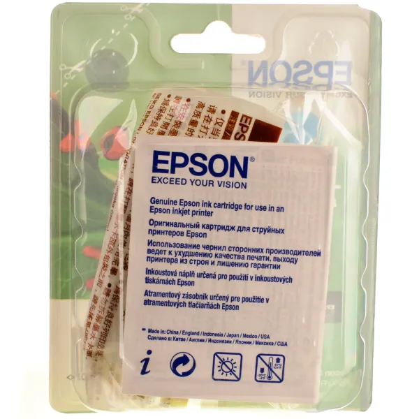 Картридж C13T05424010 блакитний Epson - Фото 2