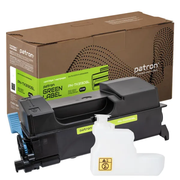 Тонер-картридж совместимый Kyocera Mita TK-3130 Green Label Patron (PN-TK3130GL)