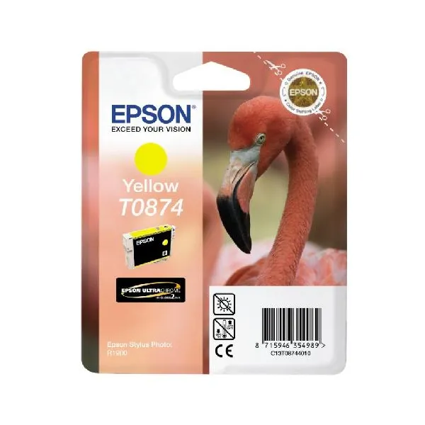 Картридж T08744010 жовтий Epson