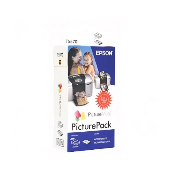 Картридж T557040 + БУМАГА 10x15 см 135 л Epson