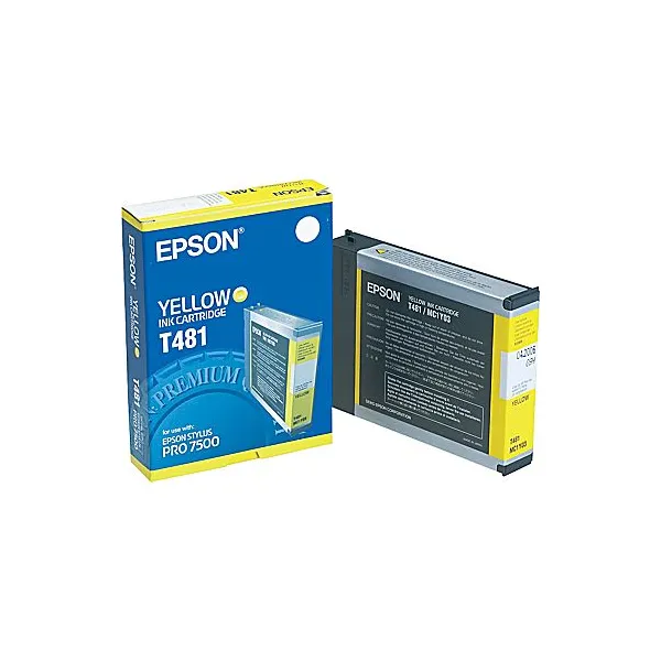 Картридж Т481011 желтый Epson