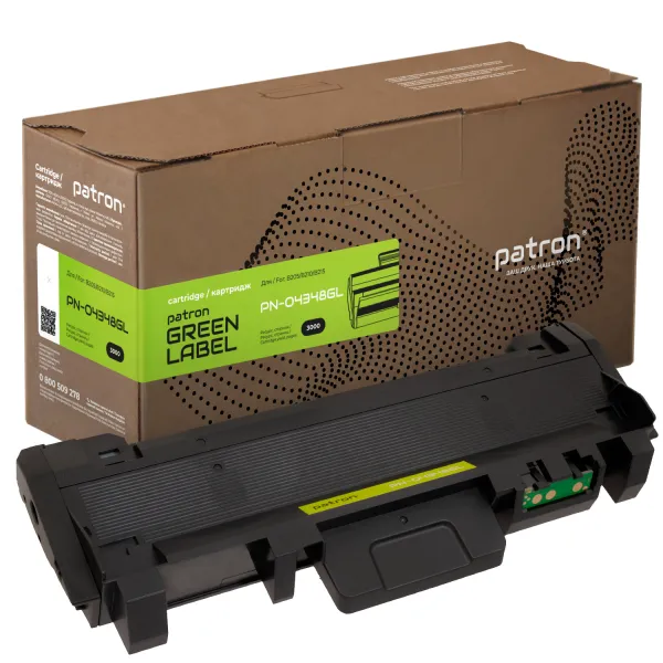 Тонер-картридж совместимый XER 106R04348 (B205) Green Label Patron (PN-04348GL)