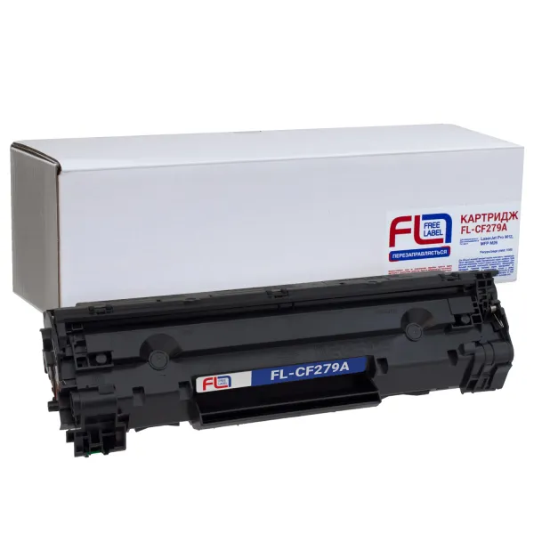 Картридж сумісний HP 79A (CF279A) Free Label (FL-CF279A)