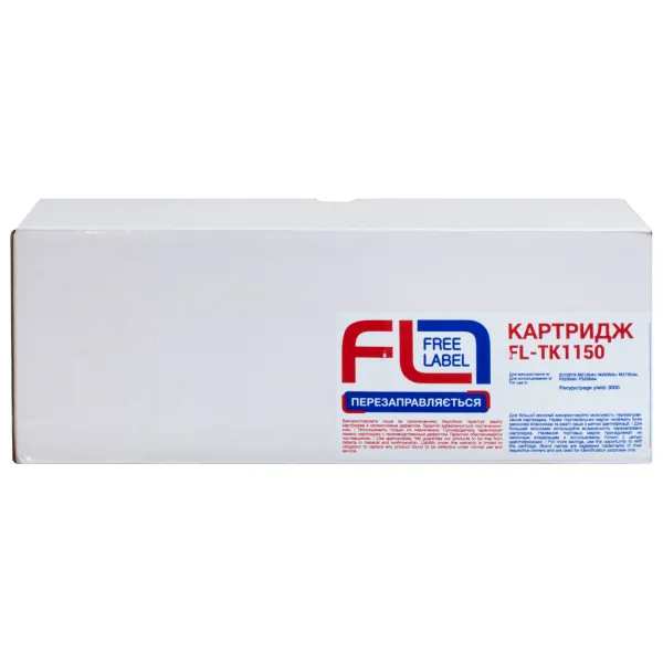 Тонер-картридж сумісний Kyocera Mita TK-1150 Free Label (FL-TK1150) - Фото 2