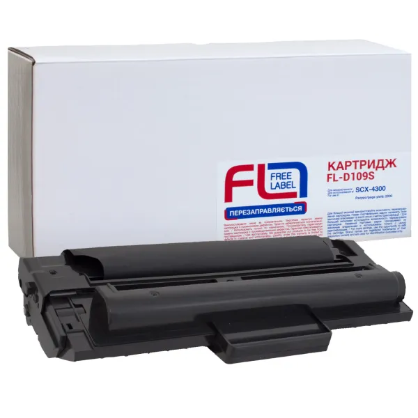 Картридж совместимый Samsung MLT-D109S (SCX-4300) Free Label (FL-D109S)