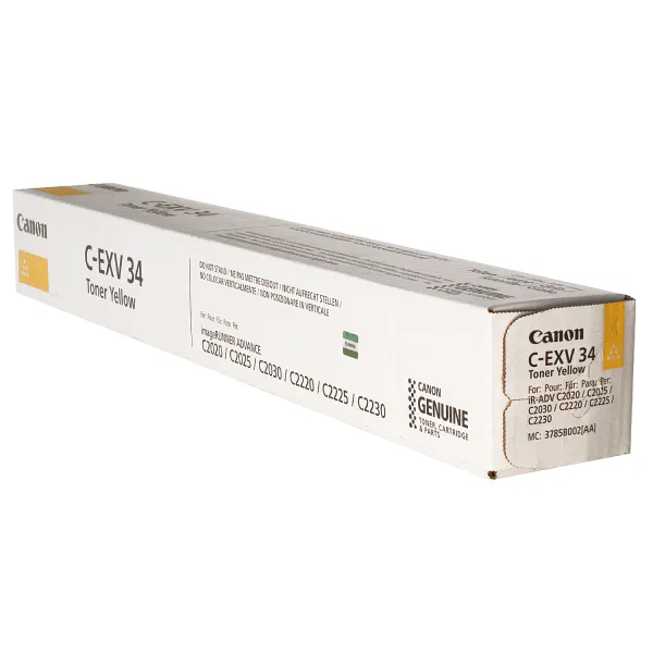 Тонер-картридж C-EXV34 жовтий Canon (3785B002)