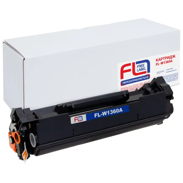 Картридж совместимый HP 136A (W1360A) Free Label (FL-W1360A)