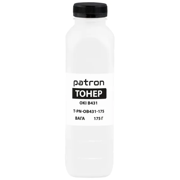 Тонер Oki B431 флакон, 175 г Patron (PN-OB431-175)