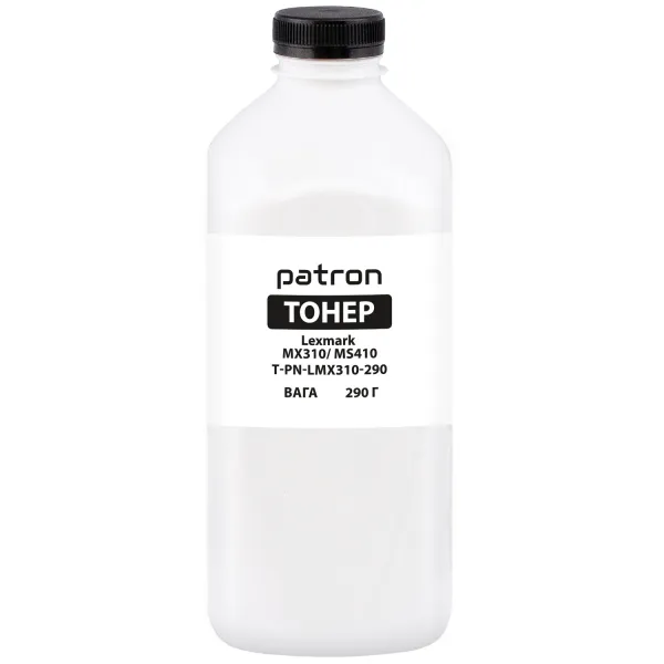 Тонер Lexmark MX310/MX410 флакон, 290 г Patron (PN-LMX310-290)
