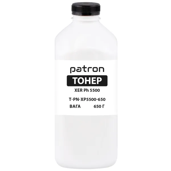 Тонер XER Ph 5500 флакон, 650 г Patron (PN-XP5500-650)