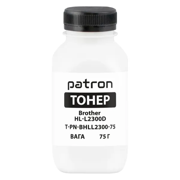 Тонер Brother HL-L2300 флакон, 75 г Patron (PN-BHLL2300-75)