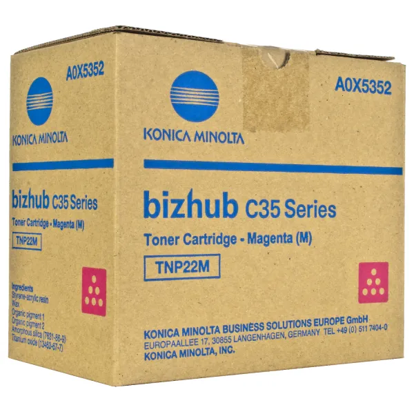 Тонер-картридж TNP-22M пурпуровий Konica Minolta (A0X5352)