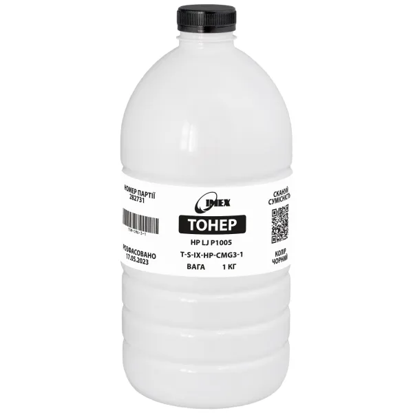 Тонер HP LJ P1005 флакон, 1 кг Imex (TSM-CMG-3-1)