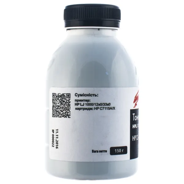 Тонер HP LJ 1200 флакон, 150 г SCC (HP12-150B-P) - Фото 2