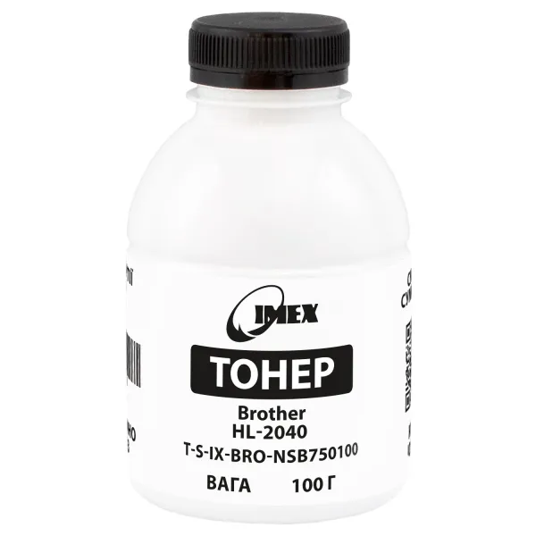 Тонер Brother HL-2040 флакон, 100 г Imex (TSM-NSB-750-100)