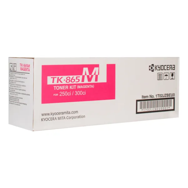 Тонер-картридж TK-865 пурпуровий Kyocera Mita (1T02JZBEU0) - Фото 5