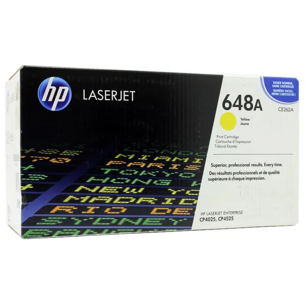 Картридж 648A жовтий HP (CE262A) - Фото 2