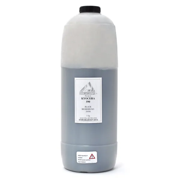 Тонер Kyocera Mita FS-C2026MFP флакон, 1 кг, черный Delacamp/MK Imaging (24500)