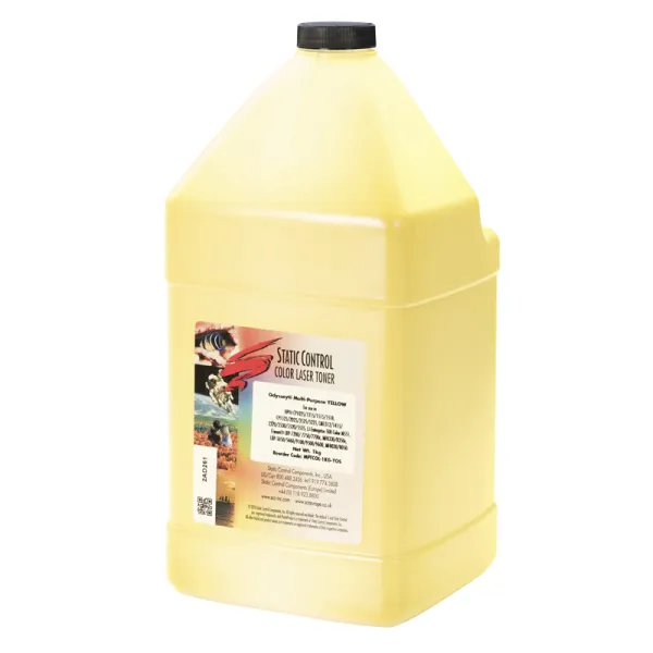 Тонер HP универсальный MPTCOL флакон, 1 кг, желтый SCC (MPTCOL-1KG-YOS/MPTCOL-1KG-YR)