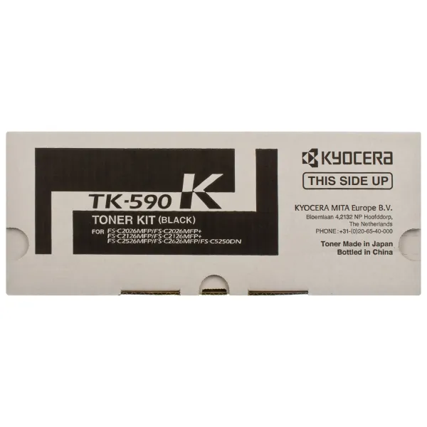 Тонер-картридж TK-590K черный Kyocera Mita (1T02KV0NL0) - Фото 6