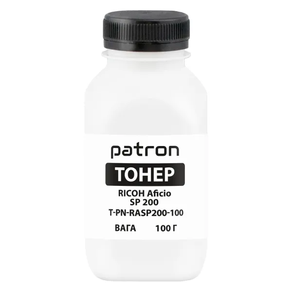 Тонер Ricoh Aficio SP 200 флакон, 100 г Patron (PN-RASP200-100)