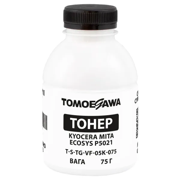 Тонер Kyocera Mita Ecosys P5021 флакон, 75 г, черный Tomoegawa (TSM-VF-05K-075)