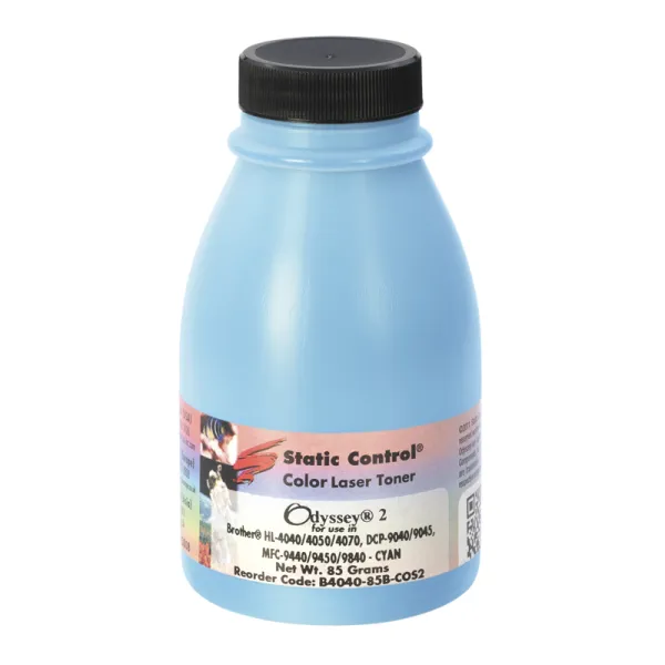 Тонер Brother HL-L4040 флакон, 85 г, голубой SCC (B4040-85B-COS2)