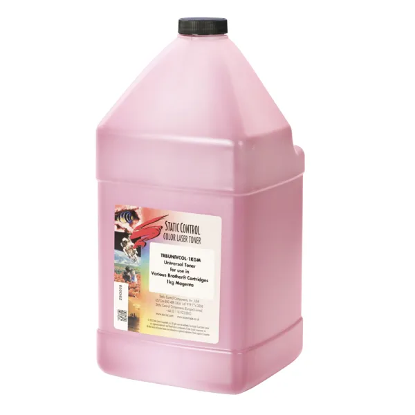 Тонер Brother универсальный TRBUNIVCOL флакон, 1 кг, пурпурный SCC (TRBUNIVCOL-1KGM)