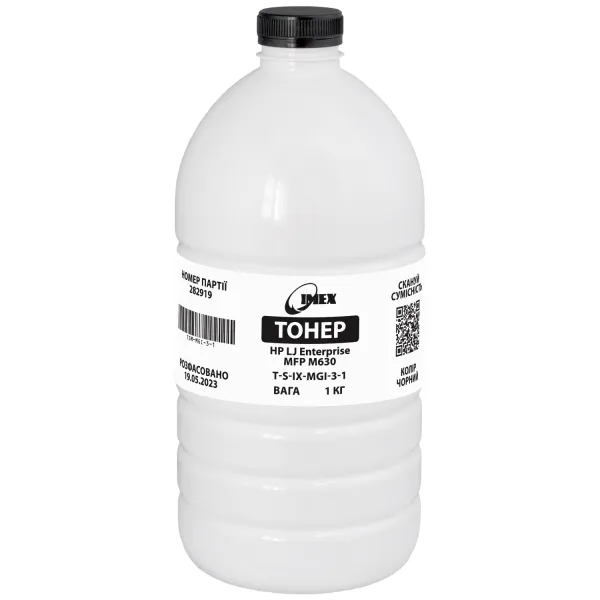 Тонер HP LJ Enterprise MFP M630 флакон, 1 кг Imex (TSM-MGI-3-1)