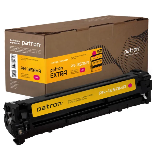 Картридж совместимый HP 125A (CB543A) пурпурный Extra Patron (PN-125AMR)