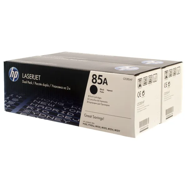 Картридж 85A черный HP (CE285AF/CE285AD) - Фото 2